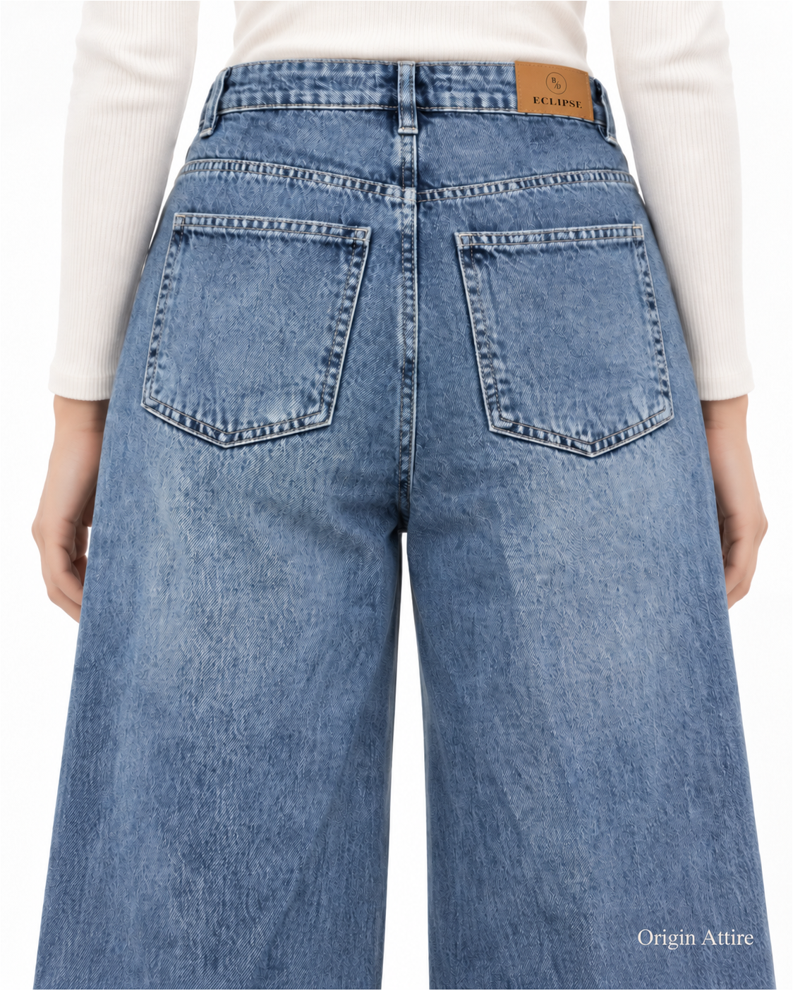 Color Vintage Blue Wash