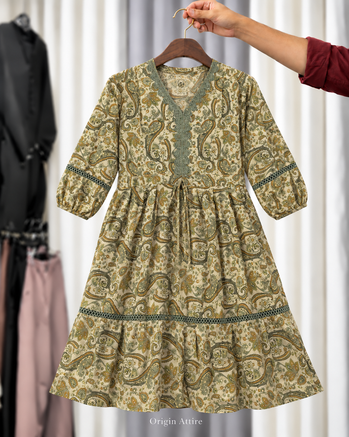 Color Olive Beige